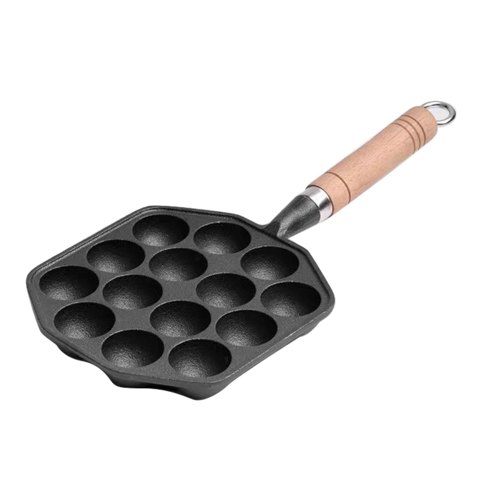 Takoyaki Pan Cast - Moule à gaufrettes, plaque de cuisson