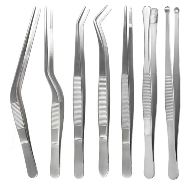 Home Cooking Utensil Set - Pinces de service professionnelles en acier