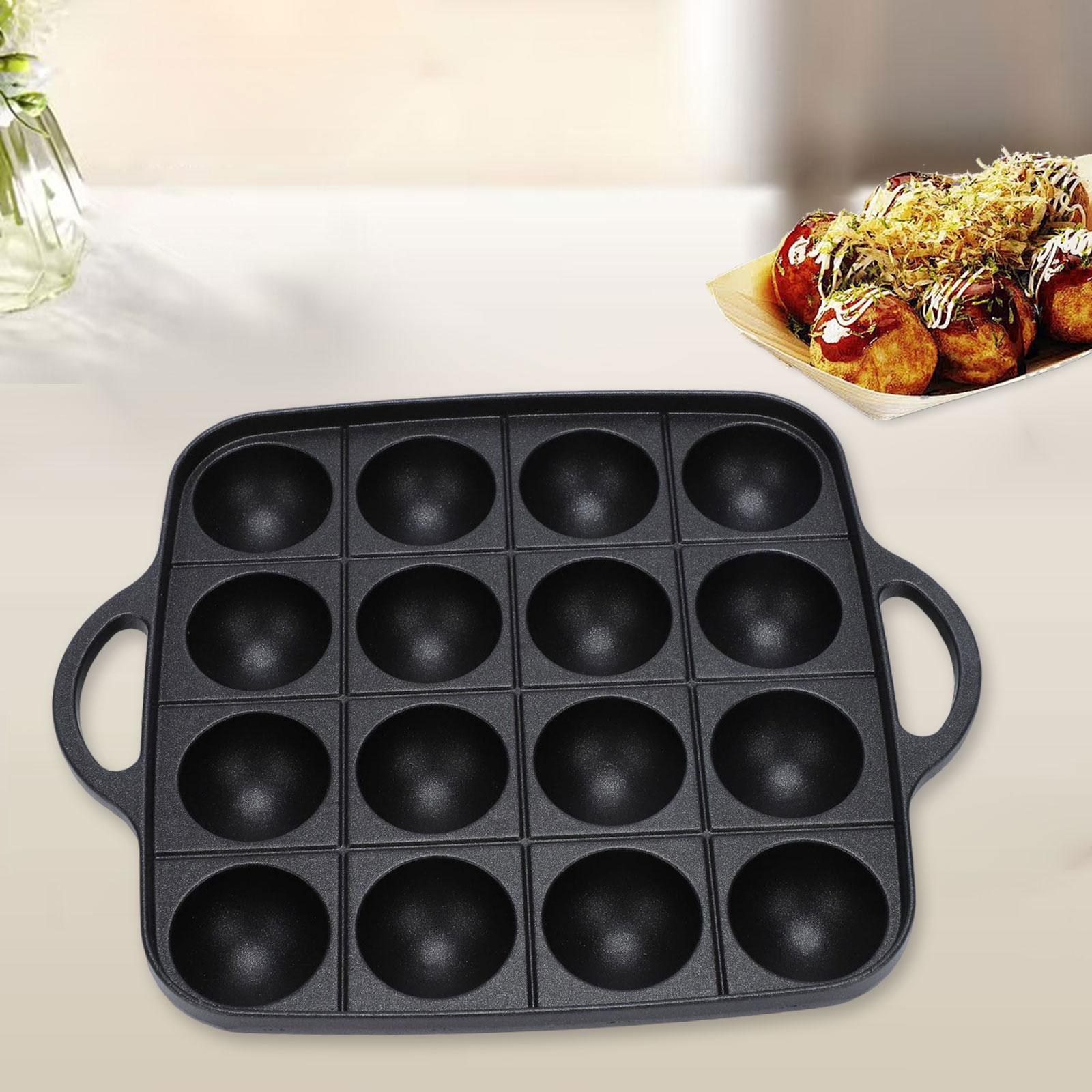 Takoyaki Pan Cast - Poêle à Takoyaki Facile à Nettoyer