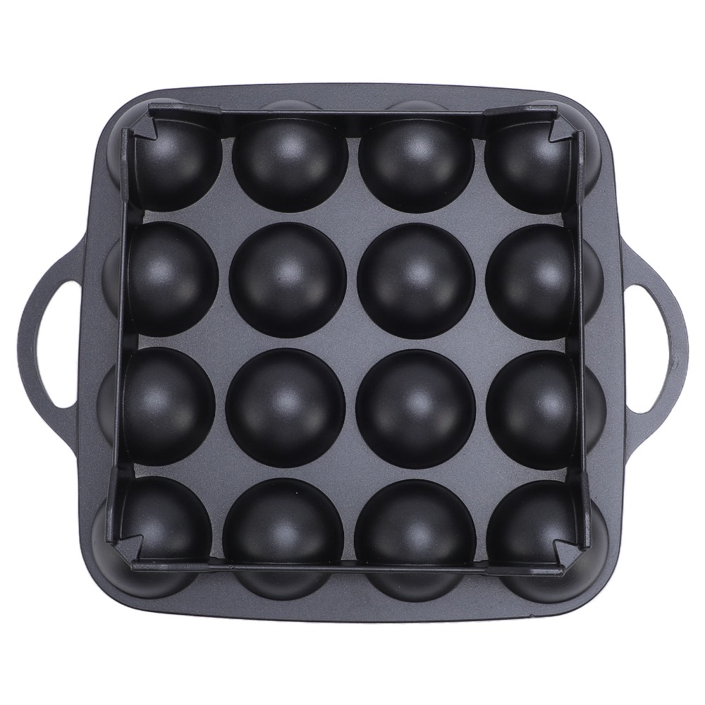 Takoyaki Pan Cast - Nouvelle poêle à takoyaki noire en