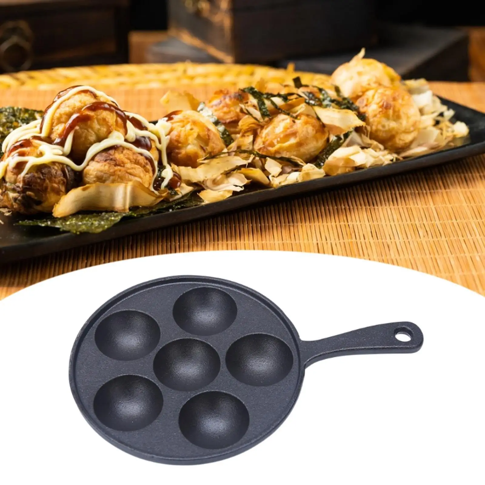 Poêle à Takoyaki, ustensile de - Takoyaki Pan Cast avis et prix