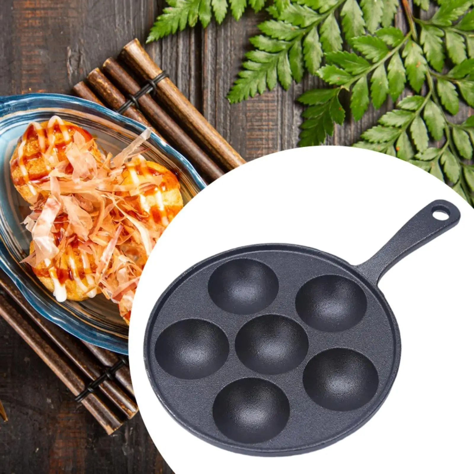 Poêle à Takoyaki, ustensile de - Takoyaki Pan Cast avis et prix