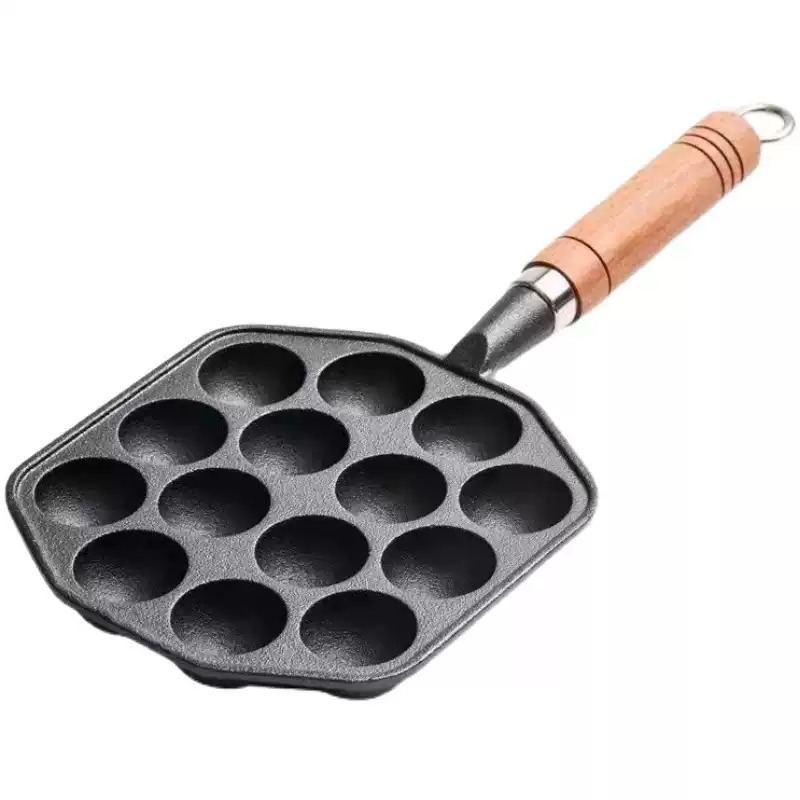 Poêle à œufs en fonte antiadhé - Takoyaki Pan Cast avis et prix
