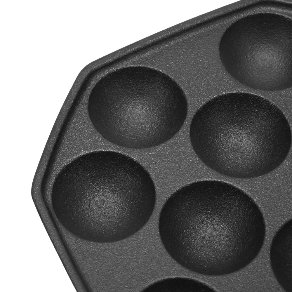 Poêle à œufs en fonte antiadhé - Takoyaki Pan Cast avis et prix