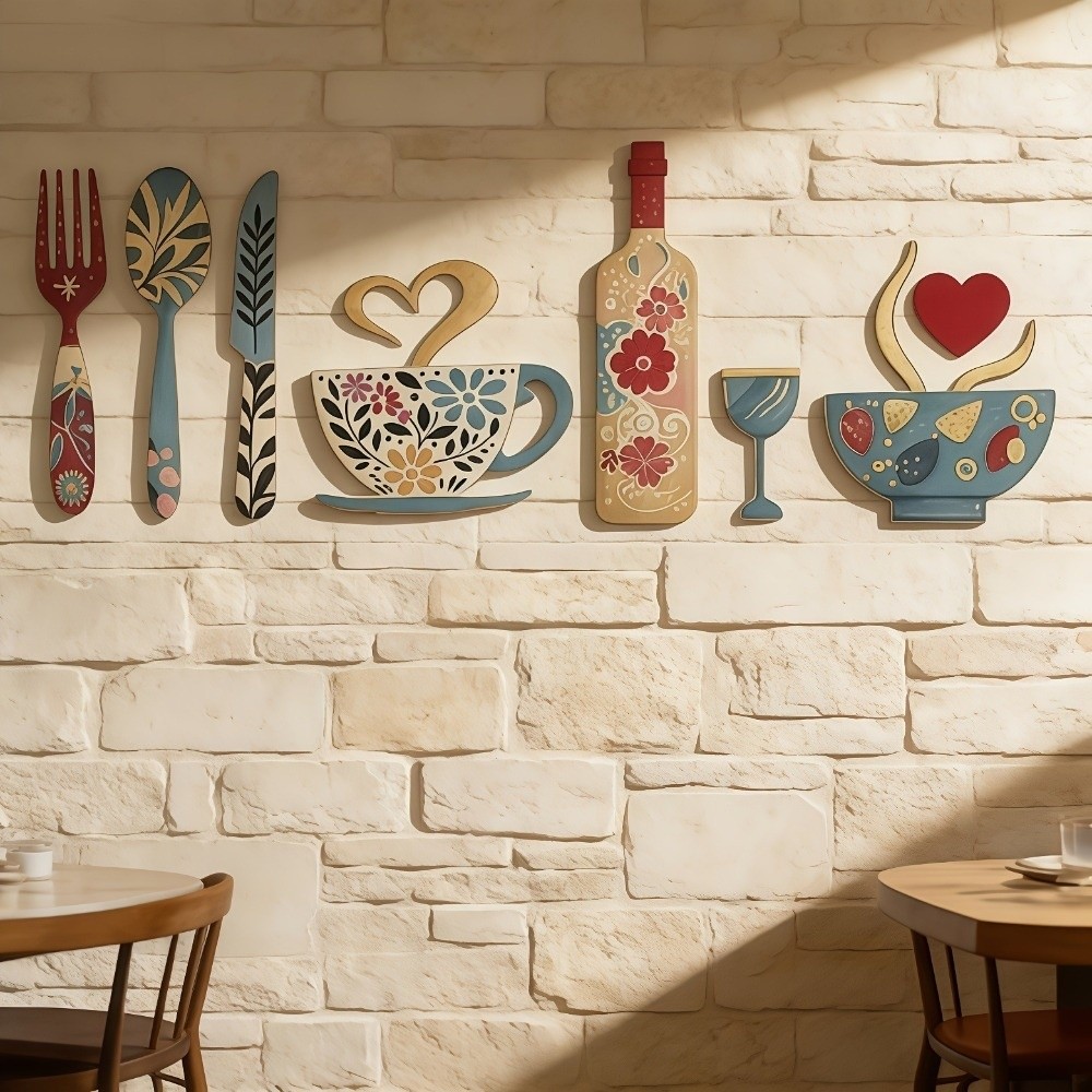 Décoration Murale Vintage en B - Home Cooking Utensil Set avis et prix