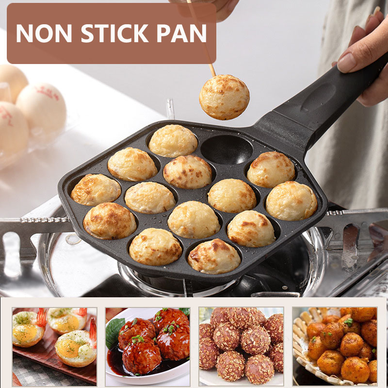 Poêle Takoyaki à 12/14 trous,  - Takoyaki Pan Cast avis et prix